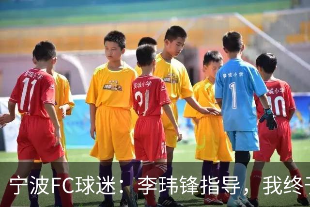 宁波FC球迷：李玮锋指导，我终于失去了你，在拥挤的队伍中