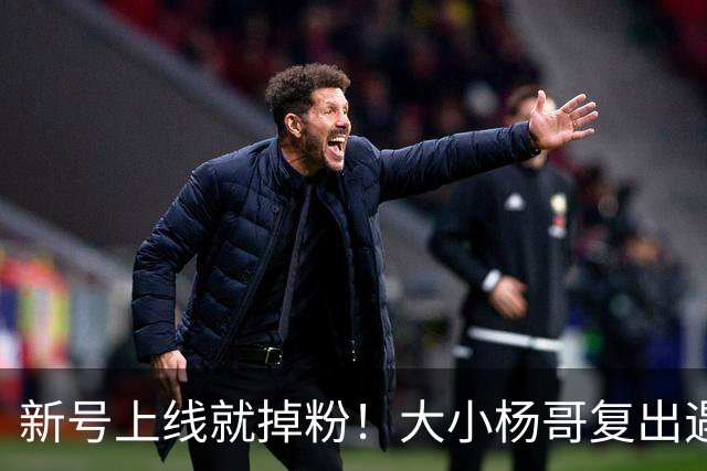 新号上线就掉粉！大小杨哥复出遇冷